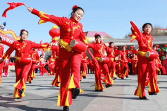  'White Deer' folk culture: Shehuo performance