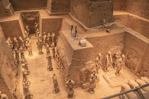 Rare general figurine unearthed in No 2 Pit of Terracotta Warriors