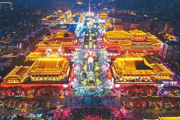 Xi'an sees booms in tourism during May Day holiday