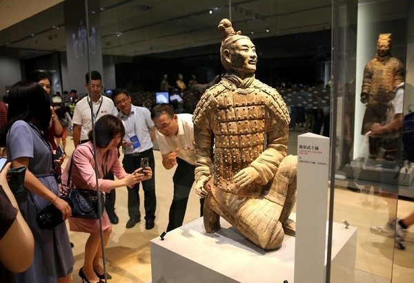 Qinshihuang Site Museum exhibition among China top 100