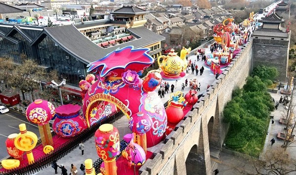 Xi'an City Wall to shine in stunning Lantern Festival celebration